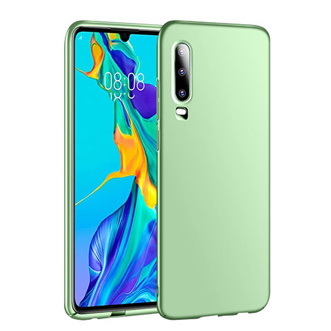 Handyhülle Hülle Kunststoff Schutzhülle Tasche Matt P01 für Huawei P30 Grün