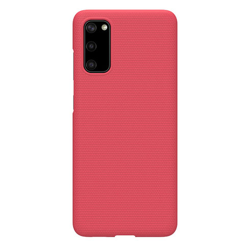Handyhülle Hülle Kunststoff Schutzhülle Tasche Matt P01 für Samsung Galaxy S20 5G Rot