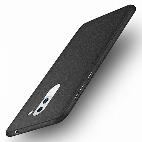 Handyhülle Hülle Kunststoff Schutzhülle Treibsand für Huawei Mate 9 Lite Schwarz