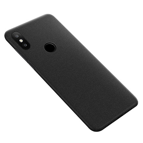 Handyhülle Hülle Kunststoff Schutzhülle Treibsand für Xiaomi Mi Max 3 Schwarz