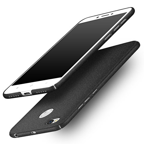 Handyhülle Hülle Kunststoff Schutzhülle Treibsand für Xiaomi Redmi 4X Schwarz