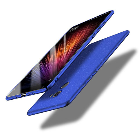 Handyhülle Hülle Kunststoff Schutzhülle Treibsand Q01 für Xiaomi Mi Mix 2 Blau