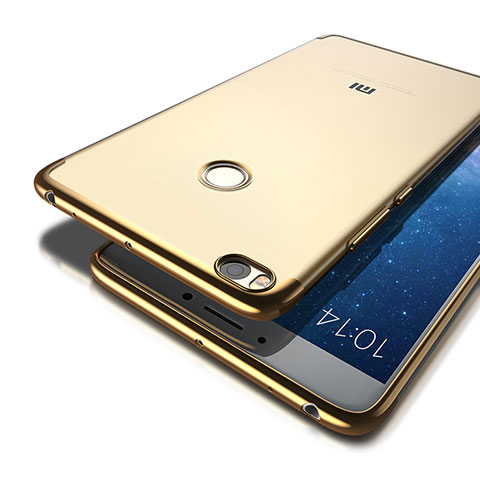 Handyhülle Hülle Luxus Aluminium Metall für Xiaomi Mi Max 2 Gold