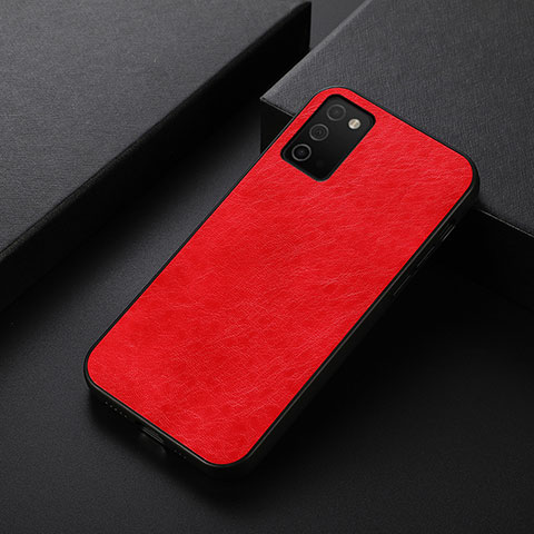 Handyhülle Hülle Luxus Leder Schutzhülle B07H für Samsung Galaxy A02s Rot
