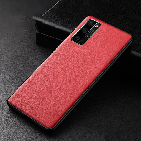 Handyhülle Hülle Luxus Leder Schutzhülle für Huawei Honor 30 Pro Rot