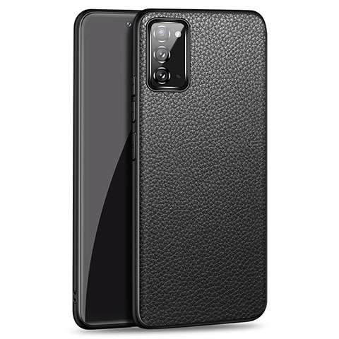 Handyhülle Hülle Luxus Leder Schutzhülle R03 für Samsung Galaxy Note 20 5G Schwarz