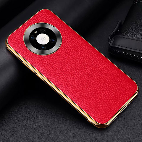 Handyhülle Hülle Luxus Leder Schutzhülle S03 für Huawei Mate 40E 5G Rot