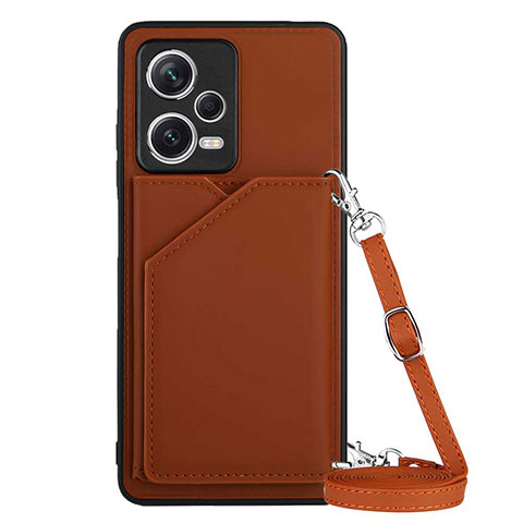 Handyhülle Hülle Luxus Leder Schutzhülle YB3 für Xiaomi Redmi Note 12 Explorer Braun
