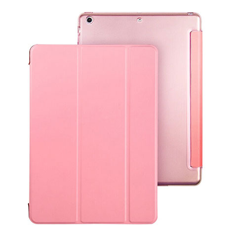 Handyhülle Hülle Stand Tasche Leder für Apple iPad Air Rosa