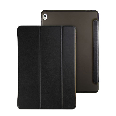 Handyhülle Hülle Stand Tasche Leder für Apple iPad Pro 9.7 Schwarz