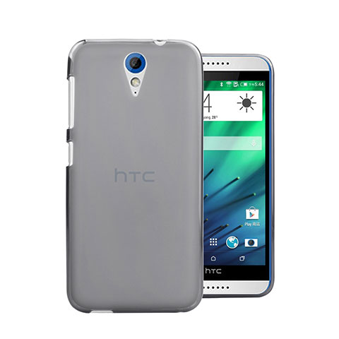 Handyhülle Hülle Ultra Dünn Schutzhülle Durchsichtig Transparent Matt für HTC Desire 820 Mini Grau