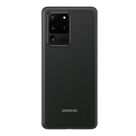 Handyhülle Hülle Ultra Dünn Schutzhülle Tasche Durchsichtig Transparent Matt H01 für Samsung Galaxy S20 Ultra Grau