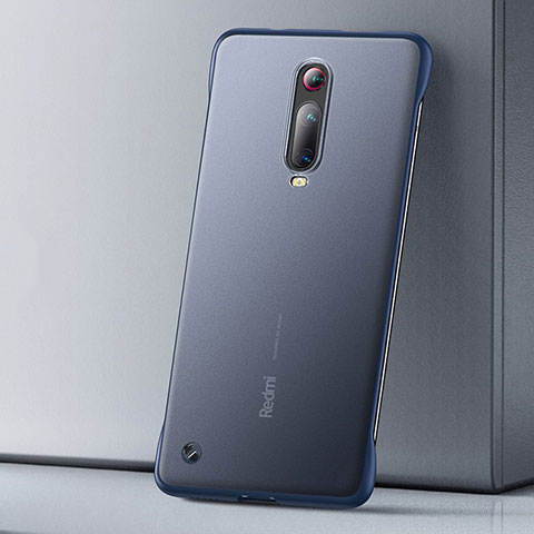 Handyhülle Hülle Ultra Dünn Schutzhülle Tasche Durchsichtig Transparent Matt U01 für Xiaomi Mi 9T Blau
