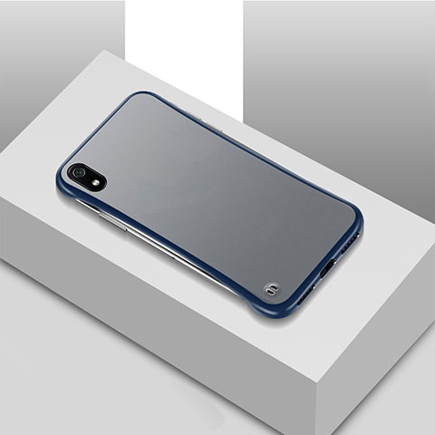 Handyhülle Hülle Ultra Dünn Schutzhülle Tasche Durchsichtig Transparent Matt U01 für Xiaomi Redmi 7A Blau