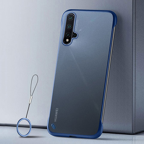 Handyhülle Hülle Ultra Dünn Schutzhülle Tasche Durchsichtig Transparent Matt U02 für Huawei Nova 5 Pro Blau