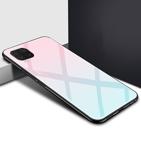 Handyhülle Silikon Hülle Rahmen Schutzhülle Spiegel Modisch Muster S03 für Huawei P40 Lite Rosa