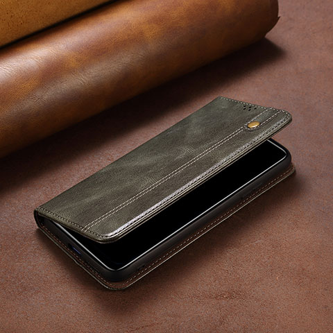 Handytasche Stand Schutzhülle Flip Leder Hülle B02S für Xiaomi Mi 13 5G Grün