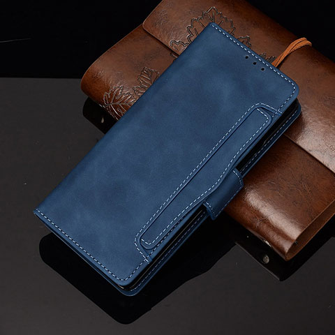 Handytasche Stand Schutzhülle Flip Leder Hülle BY3 für Samsung Galaxy Z Fold2 5G Blau