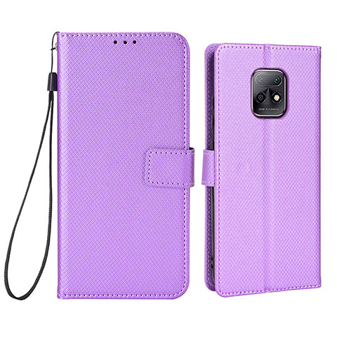 Handytasche Stand Schutzhülle Flip Leder Hülle BY6 für Xiaomi Redmi 10X 5G Violett
