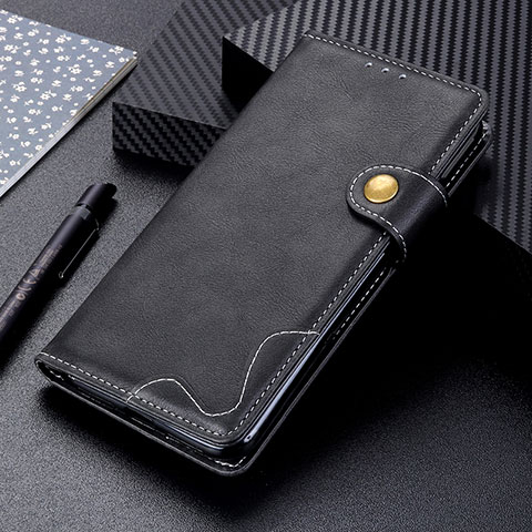 Handytasche Stand Schutzhülle Flip Leder Hülle DY01 für Motorola Moto G20 Schwarz