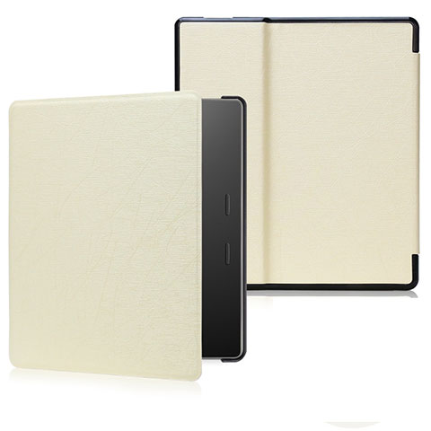 Handytasche Stand Schutzhülle Flip Leder Hülle für Amazon Kindle Oasis 7 inch Gold