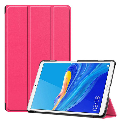 Handytasche Stand Schutzhülle Flip Leder Hülle für Huawei MediaPad M6 8.4 Pink