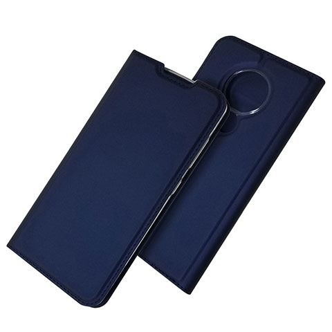 Handytasche Stand Schutzhülle Flip Leder Hülle für Nokia 6.2 Blau