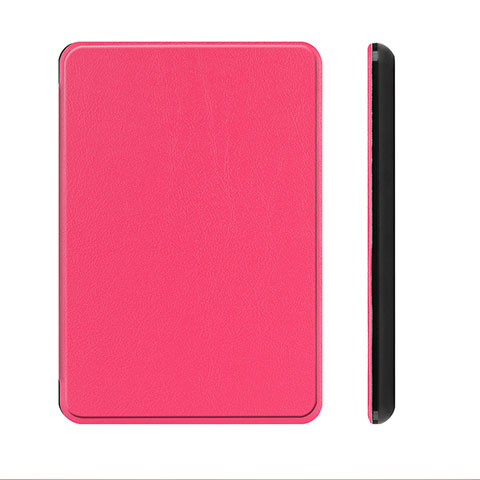 Handytasche Stand Schutzhülle Flip Leder Hülle L01 für Amazon Kindle Paperwhite 6 inch Pink