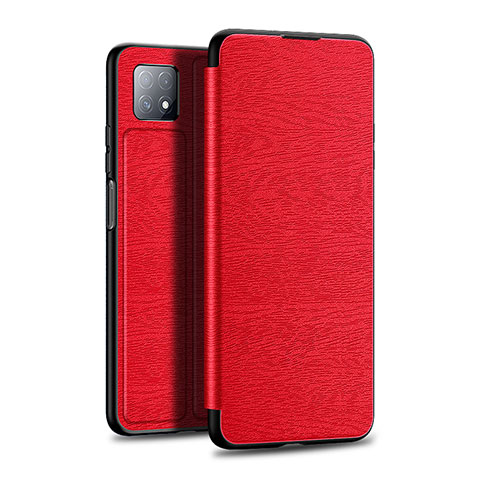 Handytasche Stand Schutzhülle Flip Leder Hülle L01 für Huawei Enjoy 20 5G Rot