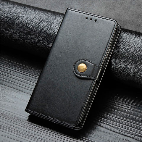 Handytasche Stand Schutzhülle Flip Leder Hülle L01 für Xiaomi Mi Note 10 Lite Schwarz