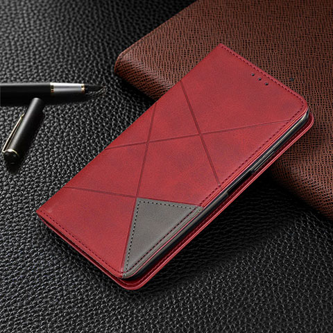 Handytasche Stand Schutzhülle Flip Leder Hülle L01 für Xiaomi Poco X3 Pro Rot