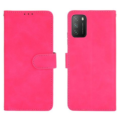 Handytasche Stand Schutzhülle Flip Leder Hülle L01Z für Xiaomi Poco M3 Pink