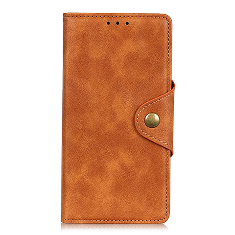 Handytasche Stand Schutzhülle Flip Leder Hülle L02 für Xiaomi Redmi Note 9S Orange