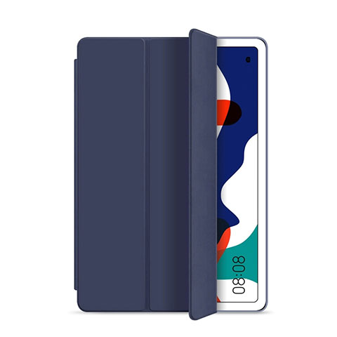 Handytasche Stand Schutzhülle Flip Leder Hülle L03 für Huawei MatePad Blau