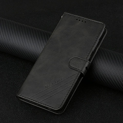 Handytasche Stand Schutzhülle Flip Leder Hülle L03 für Motorola Moto Edge 20 Pro 5G Schwarz