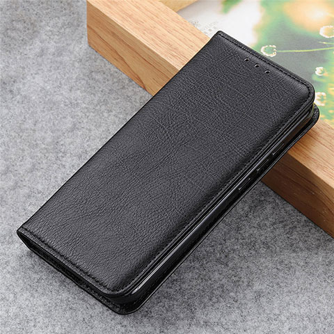 Handytasche Stand Schutzhülle Flip Leder Hülle L03 für Oppo Find X3 Neo 5G Schwarz