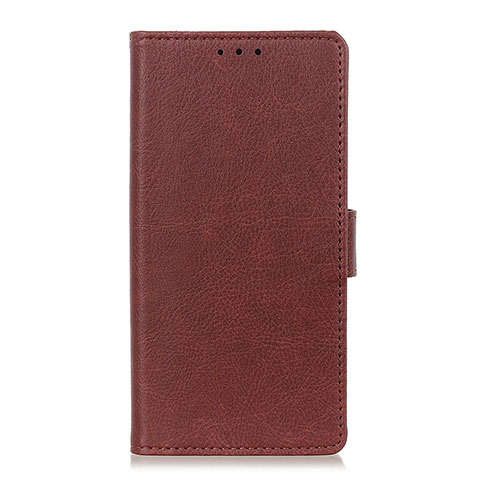 Handytasche Stand Schutzhülle Flip Leder Hülle L04 für Oppo Reno3 A Braun