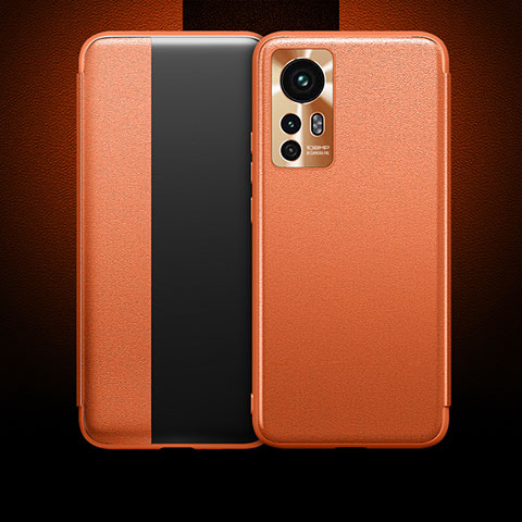 Handytasche Stand Schutzhülle Flip Leder Hülle L04 für Xiaomi Mi 12 5G Orange