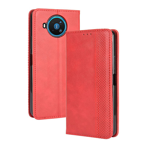 Handytasche Stand Schutzhülle Flip Leder Hülle L05 für Nokia 8.3 5G Rot