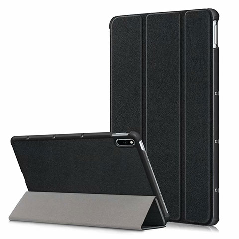 Handytasche Stand Schutzhülle Flip Leder Hülle L06 für Huawei MatePad 10.4 Schwarz