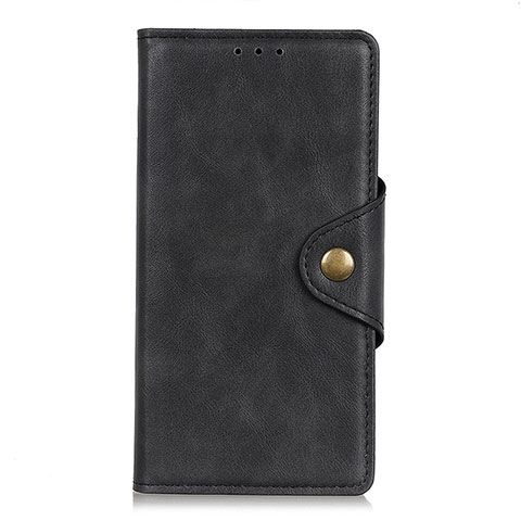 Handytasche Stand Schutzhülle Flip Leder Hülle L07 für Xiaomi Mi Note 10 Lite Schwarz