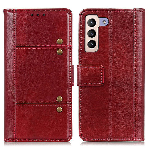 Handytasche Stand Schutzhülle Flip Leder Hülle M06L für Samsung Galaxy S23 5G Rot