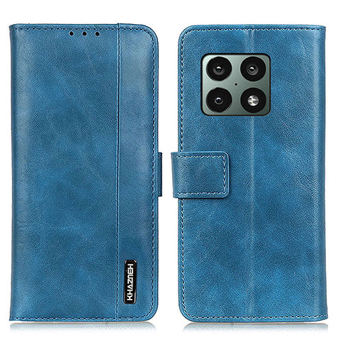 Handytasche Stand Schutzhülle Flip Leder Hülle M11L für OnePlus 10 Pro 5G Blau