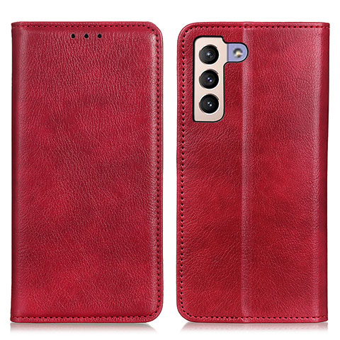 Handytasche Stand Schutzhülle Flip Leder Hülle N01P für Samsung Galaxy S23 Plus 5G Rot