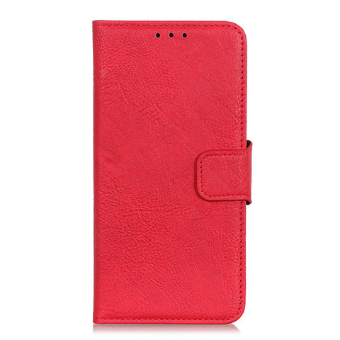 Handytasche Stand Schutzhülle Flip Leder Hülle T01 für Huawei Honor X10 5G Rot