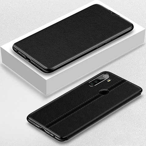 Handytasche Stand Schutzhülle Flip Leder Hülle T06 für Xiaomi Redmi Note 8T Schwarz