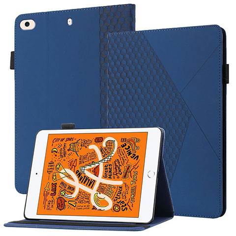 Handytasche Stand Schutzhülle Flip Leder Hülle YX1 für Apple iPad Mini 5 (2019) Blau