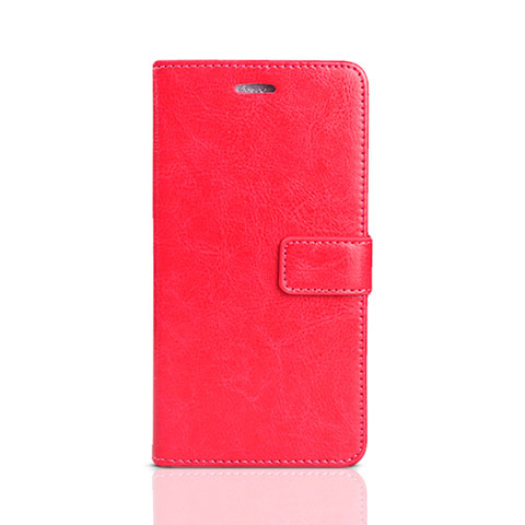 Handytasche Stand Schutzhülle Leder für Huawei Enjoy 8e Lite Rot
