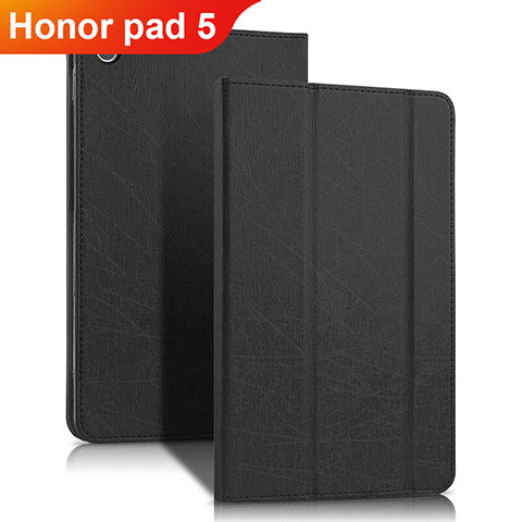 Handytasche Stand Schutzhülle Leder für Huawei Honor Pad 5 8.0 Schwarz