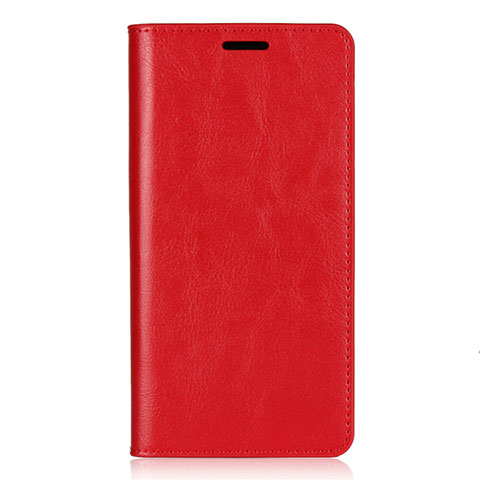 Handytasche Stand Schutzhülle Leder Hülle für Sony Xperia XZ2 Rot